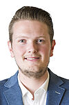 Pasfoto Gerben Evers, raadscommissielid VVD